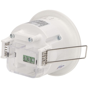 Микроволновой датчик движения для подвесных потолков, 1200 Вт, светодиод, 360°, регулируемый