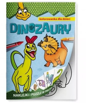 572480 KOLOROWANKA DINOZAURY