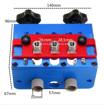 Профессиональный шаблон для эксцентриков 3-в-1.