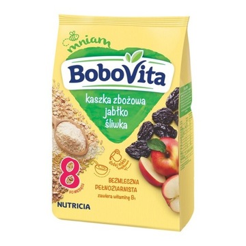 BOBOVITA Kaszka Bezmleczna Jabłko Śliwka 8m+ 180 g