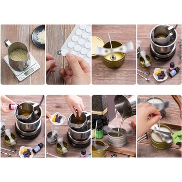 НАБОР ДЛЯ ИЗГОТОВЛЕНИЯ БОЛЬШИХ СВЕЧ + КРАСИВЫЕ МАСЛА ДЛЯ ФОРМ XXL