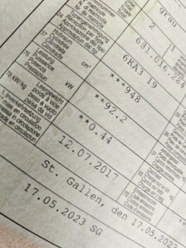 Kawasaki Z 900 Рама повреждена документы Швейцария