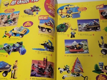Каталог журнала Lego Shop at Home 1999 / Adventurers Star Wars Ninja Town