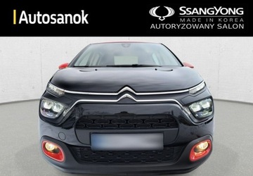 Citroen C3 III Hatchback Facelifting 1.2 PureTech 83KM 2021 Citroen C3 Citroen C3 Zadbany Czerwony Czarny AndroidAuto Klima, zdjęcie 1