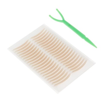 200 шт. наклейки для подтяжки век цвета кожи, тонкие ленты для век