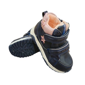 AMERICAN CLUB ОСЕННЯЯ ОБУВЬ ДЛЯ ДЕВОЧЕК НА липучках ТЕМНО-СИНИЙ 26