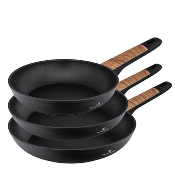 Набор индукционных сковород Valdinox Spartan 20/24/28 с антипригарным покрытием