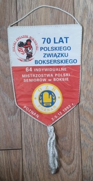 PROPORCZYK 70 LAT POLSKI ZWIĄZEK BOKSERSKI - 64 MISTRZOSTWA POLSKI W BOKSIE