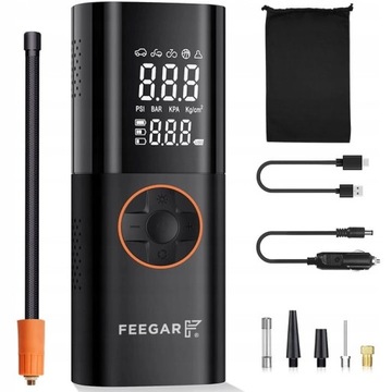 Feegar Pompka elektryczna do Roweru Kompresor 12V