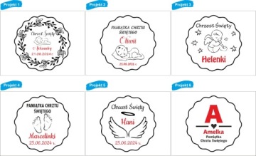 Сувенир на Святое Крещение Подарок ребенку Коробка предметов первой необходимости с гравировкой