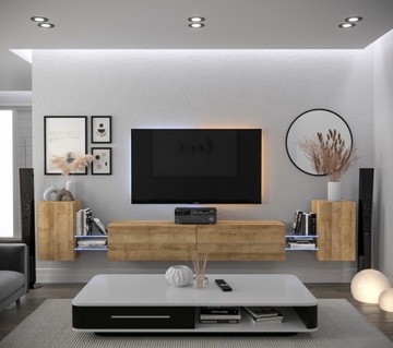 Meblościanka Nowoczesna Salon Meble N103 1A