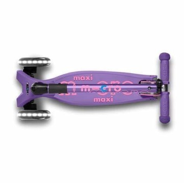 СКУТЕР MAXI MICRO DELUXE СКЛАДНОЙ ФИОЛЕТОВЫЙ LED