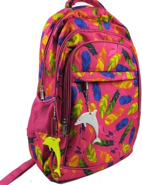 Светоотражающий кулон, светящийся светоотражающий брелок «Дельфин» для сумки-рюкзака