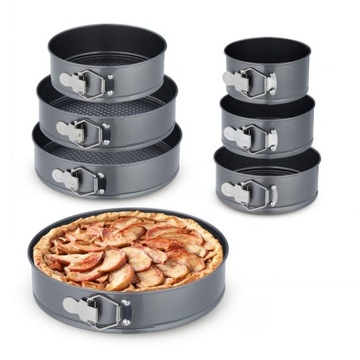 7 blach zestaw blachy do pieczenia Relaxdays BLACHY ZESTAW