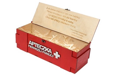 Подарок на день рождения в коробке для бутылок Maszlitra