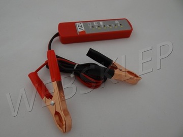 TESTER ELEKTRONICZNY AKUMULATORA I ALTERNATORA MIERNIK BATERII