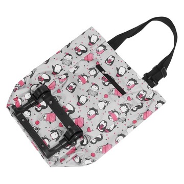 СУМКА ДЛЯ ПОКУПОК НА КОЛЕСАХ, БОЛЬШАЯ, ПРОЧНАЯ, ВМЕСТИТЕЛЬНАЯ, ПРОЧНАЯ РАМА.