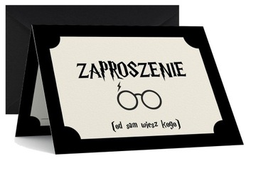 ZAPROSZENIE URODZINOWE Harry Potter ZAPROSZENIA