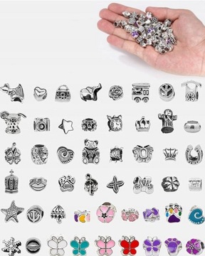 НАБОР БИСЕРА ДЛЯ ИЗГОТОВЛЕНИЯ ПОДВЕСОК-БРАСЛЕТОВ