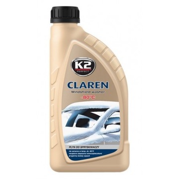 Zimowy koncentrat do spryskiwaczy Claren K2 1L-80C