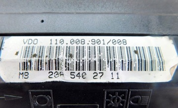 MERCEDES CLK W208 98R PŘÍSTROJOVÁ DESKA TACHOMETR BUDÍKY 2085402711