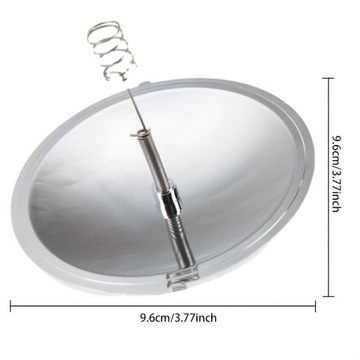 ZAPALNICZKA SŁONECZNA ZAPAŁKI KRZESIWO ROZPALANIE OGNIA ZWIERCIADŁO OGIEŃ