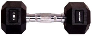 Гексагональная гантели гантеля. HEX 6 кг.