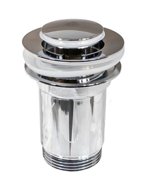 CLICK-CLACK ЛАТУННАЯ ПРОБКА ДЛЯ РАКОВИН, МАЛЕНЬКИХ РАЗМЕРОВ