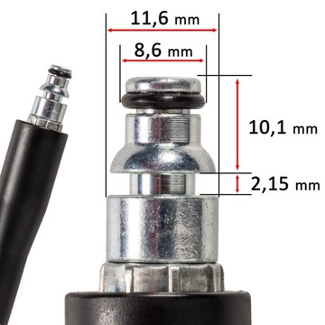 УДЛИНИТЕЛЬНЫЙ ШЛАНГ 8М ДЛЯ МАШИН ДАВЛЕНИЯ MICHELIN