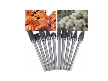 Набор фрез и напильников по металлу, карбиду вольфрама.