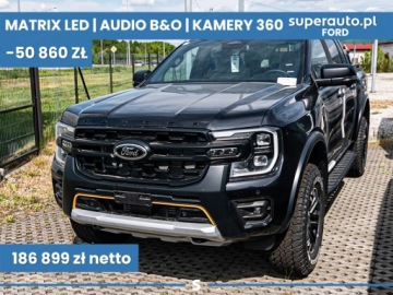 Ford Ranger VI Podwójna kabina 2.0 EcoBlue BI-TURBO 205KM 2025 FORD Ranger Wildtrak X A10 4x4 2.0 205KM