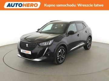 Peugeot 2008 II SUV 1.2 PureTech 130KM 2021 Peugeot 2008 GT-Line automat navi kamera ACC
