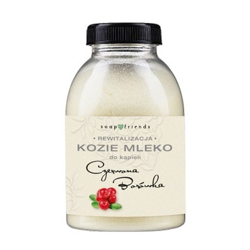 Soap&Friends Kozie mleko do kąpieli Czerwona Borówka 250g P1