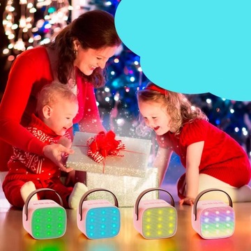 ПОРТАТИВНАЯ BLUETOOTH-КАРАОКЕ-МАШИНА ДЛЯ ДЕТЕЙ И ВЗРОСЛЫХ