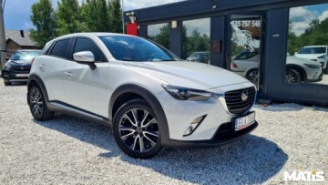 Mazda CX-3 Crossover 2.0 SKY-G 120KM 2017 Mazda CX-3 2.0BENZ Automat Lift Navi head up xenony bezwypadek skora 2.0, zdjęcie 37