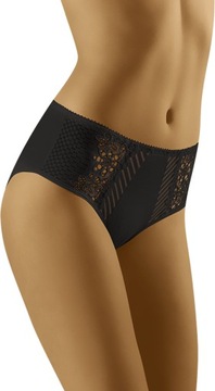 Трусики WOLBAR eco-ri LACE черные M