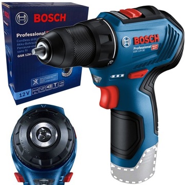 WKRĘTARKA AKUMULATOROWA BOSCH GSR 12V-30 BEZSZCZOTKOWA KORPUS