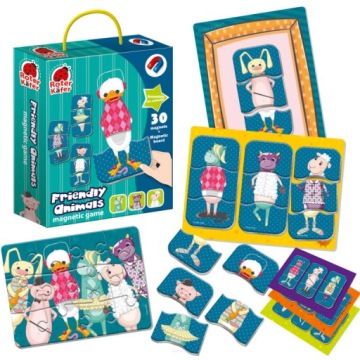 РОТЕР КАФЕР МАГНИТНАЯ ИГРА ДРУЖЕЛЮБНЫЕ ЖИВОТНЫЕ