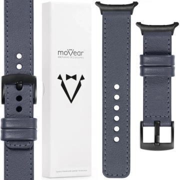 Kožený řemínek pro Samsung Galaxy Watch Ultra 22mm premium polský Movear