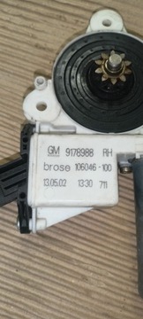 MOTOREK OKNO PRAVÝ PŘEDNÍ 9178988RH OPEL VECTRA C
