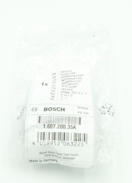 ПЕРЕКЛЮЧАТЕЛЬ BOSCH ДЛЯ Шлифмашины GWS 17-125 CIE GWS 15-125 CIE 12-125 160720035A