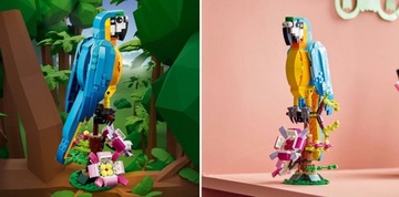 LEGO CREATOR 3в1 Экзотический попугай 31136