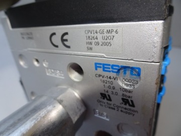 РАСПРЕДЕЛИТЕЛЬ ОСТРОВНОЙ 6-КЛАПАННЫЙ FESTO CPV-14-VI