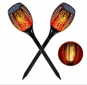 Pochodnia LAMPA 96 LED Lampka SOLARNA Ogrodowa X 2