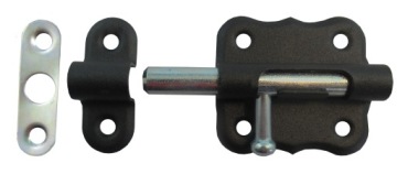 ЗАЩЕЛКА КРУГЛАЯ ДЛЯ ВАЛИТОК 40 ММ, ЧЕРНАЯ