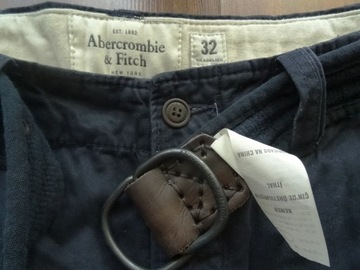 KRÓTKIE SPODENKI ABERCROMBIE & FITCH CARGO r.32 OKAZJA