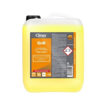 CLINEX GRILL 5L- płyn do mycia grilla i piekarnika