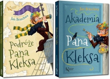 AKADEMIA PANA KLEKSA + PODRÓŻE PANA KLEKSA PAKIET JAN BRZECHWA TWARDA