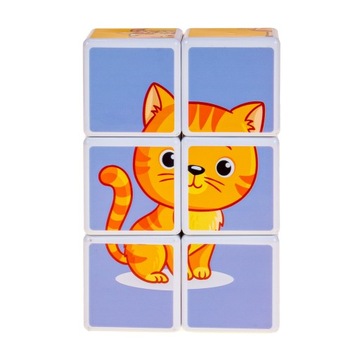 МАГНИТНЫЕ БЛОКИ КУБ ОБРАЗОВАНИЕ ЖИВОТНЫЕ СТРАНА