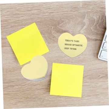 3 шт. заметки в форме сердца, липкие подушечки, липкая закладка для блокнота в